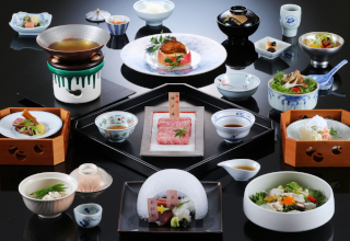 【懐石】上質な空間と厳選食材を五感で味わう（別墅 結楽｜露天風呂付き客室）